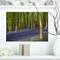 Designart - Bluebell Woods in Oxfordshire - Landscape Canvas Art Print